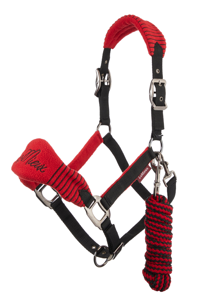 LeMieux Vogue Fleece Headcollar with Leadrope