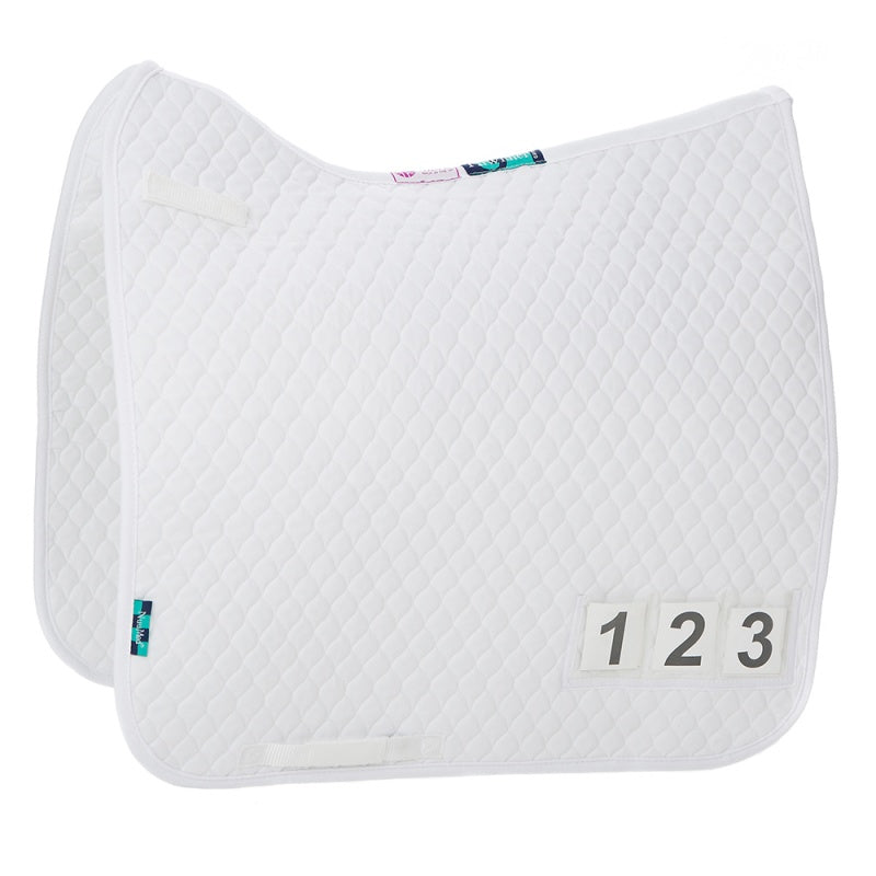 Tapis De Selle Nuumed Hi Wither Demi-laine Blanc – Grand – Occasion