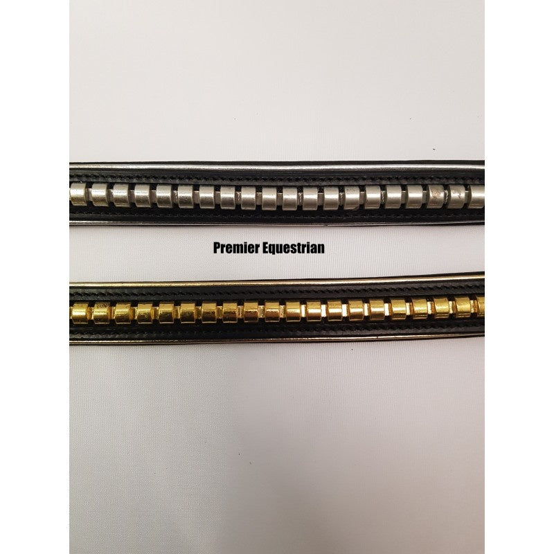 Padded Leather Clencher Browband