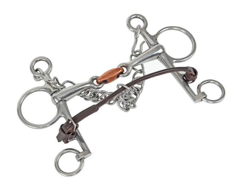 Rolled Leather Lip Strap