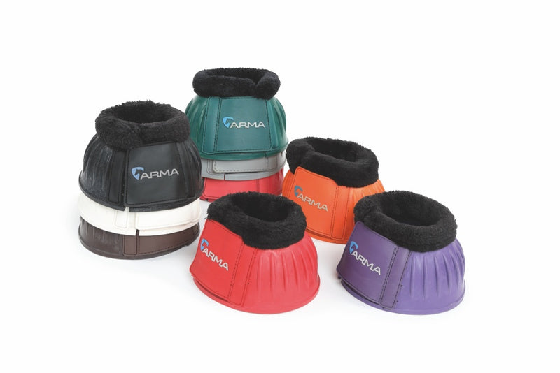 Shires ARMA Fleece Topped Over Reach Boots