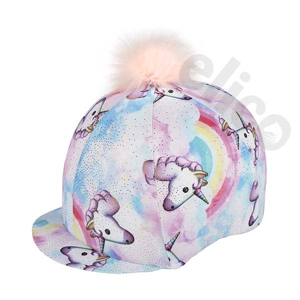 Elico Unicorn Fantasia Pastel Lycra Hat Cover